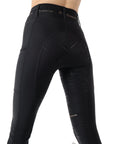 Montar Shelby ShapeTight Ladies High Rise Full Grip Riding Leggings, Black