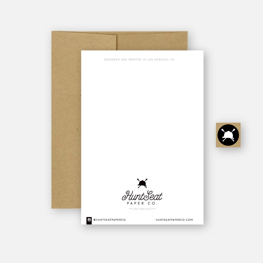 Hunt Seat Paper Co. Happy Birthday Equestrian Horse Greeting Card
