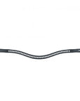 Schockemohle Browband Crystal Select, Black/Silver