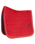 Kentucky Horsewear Saddle Pad Velvet Dressage Red Edition