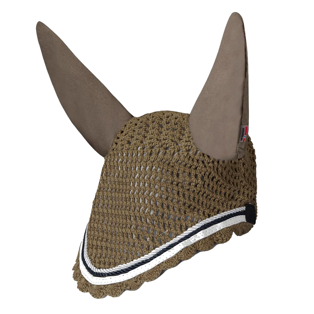 B Vertigo Cameron Double Corded Ear Net, Brown