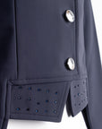Montar Dressage Softshell Show Jacket - Short Tailcoat, Navy