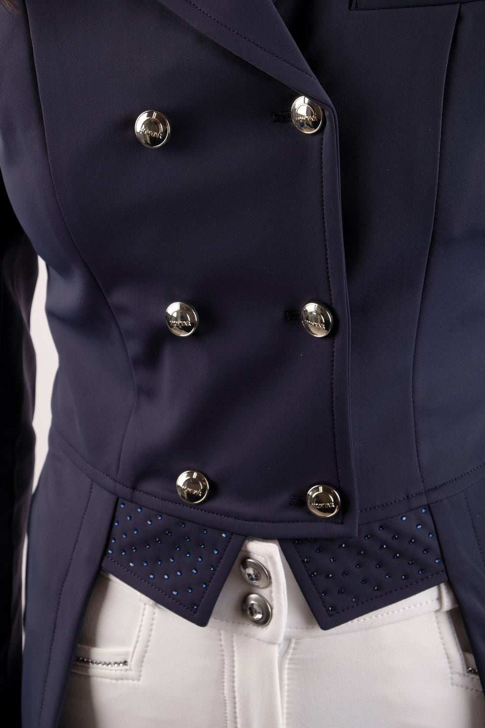 Montar Long Tail Coat, Navy