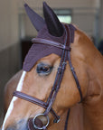 Kentucky Horsewear Fly Veil Wellington Soundless, Brown
