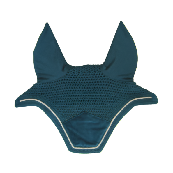 Kentucky Horsewear Fly Veil Wellington Velvet, Emerald
