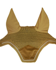 Kentucky Horsewear Fly Veil Wellington Velvet, Mustard
