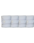 Kentucky Horsewear Polar Fleece Bandage Pearls, White, Full