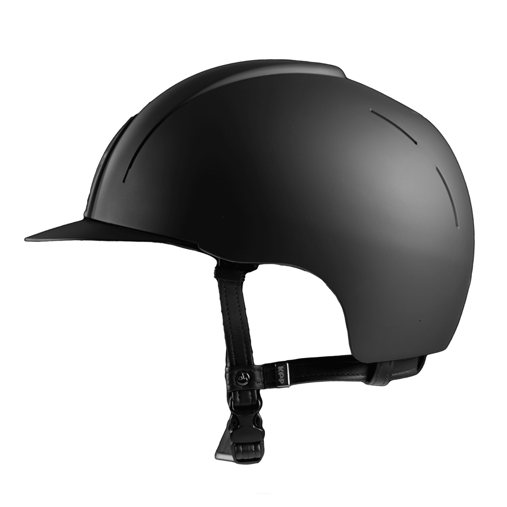 KEP Italia Smart Matte Helmet, Black
