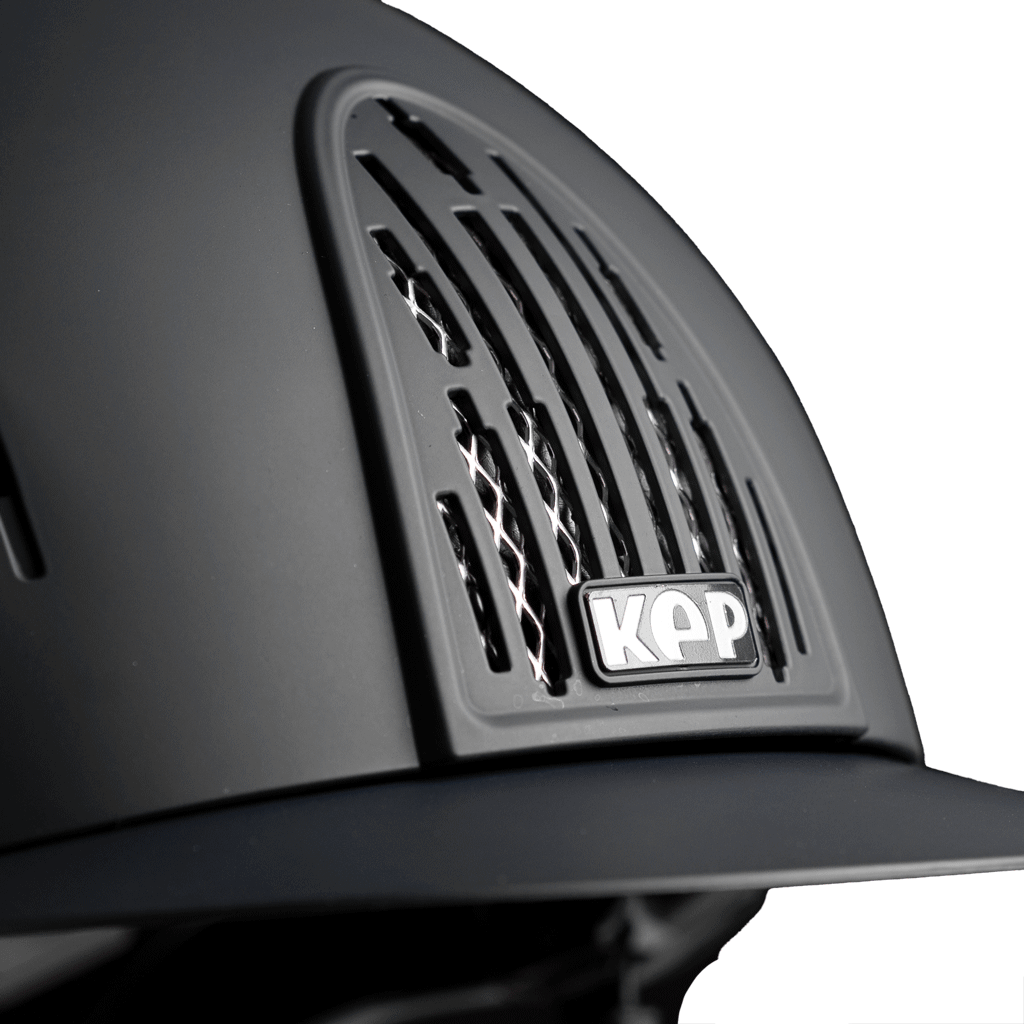 KEP Italia Smart Matte Helmet, Black