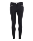 Montar Elisabeth Soft-Tech Premium Breeches Knee Grip Mid Rise Navy