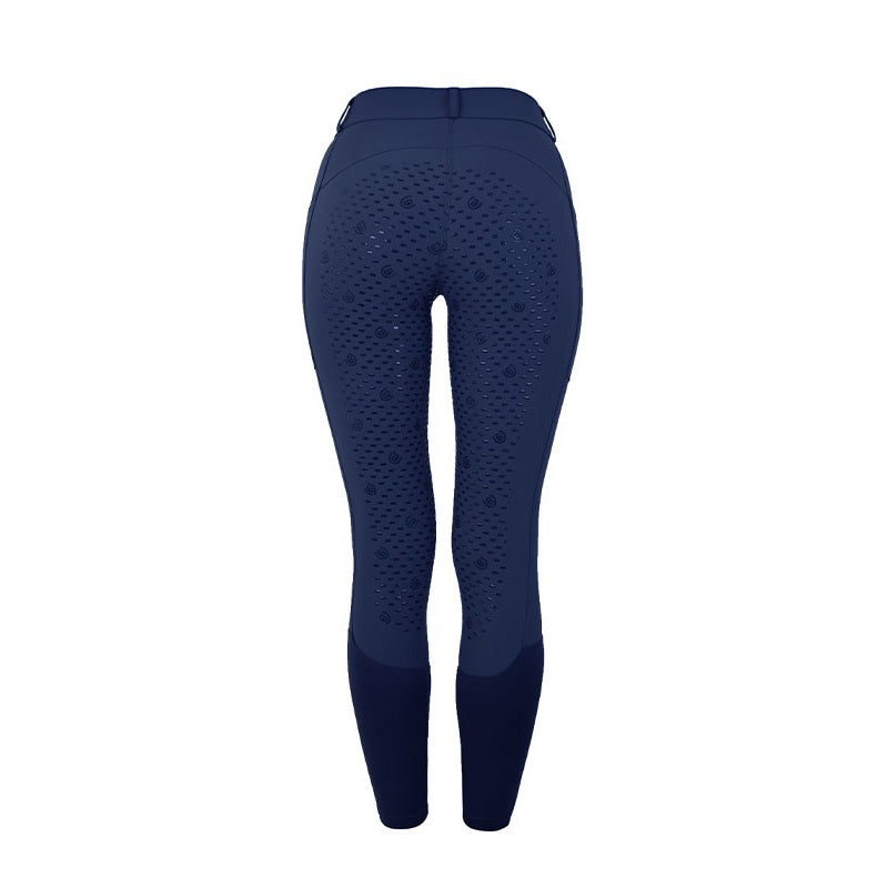 Equestrian Stockholm Riding Breeches Dressage Full Seat, Elite Navy