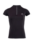 Montar Everly Mon-Tech Ladies Short Sleeve Training Shirt, Black