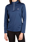 Montar Everly Mon-Tech Long Sleeve Training Shirt, Mid Blue