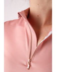Montar Everly Rosegold Long Sleeve Training Shirt, Pale Pink