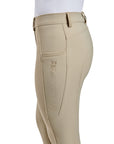 Montar Angela Yati Normal Waist Breeches - Knee Grip, Beige
