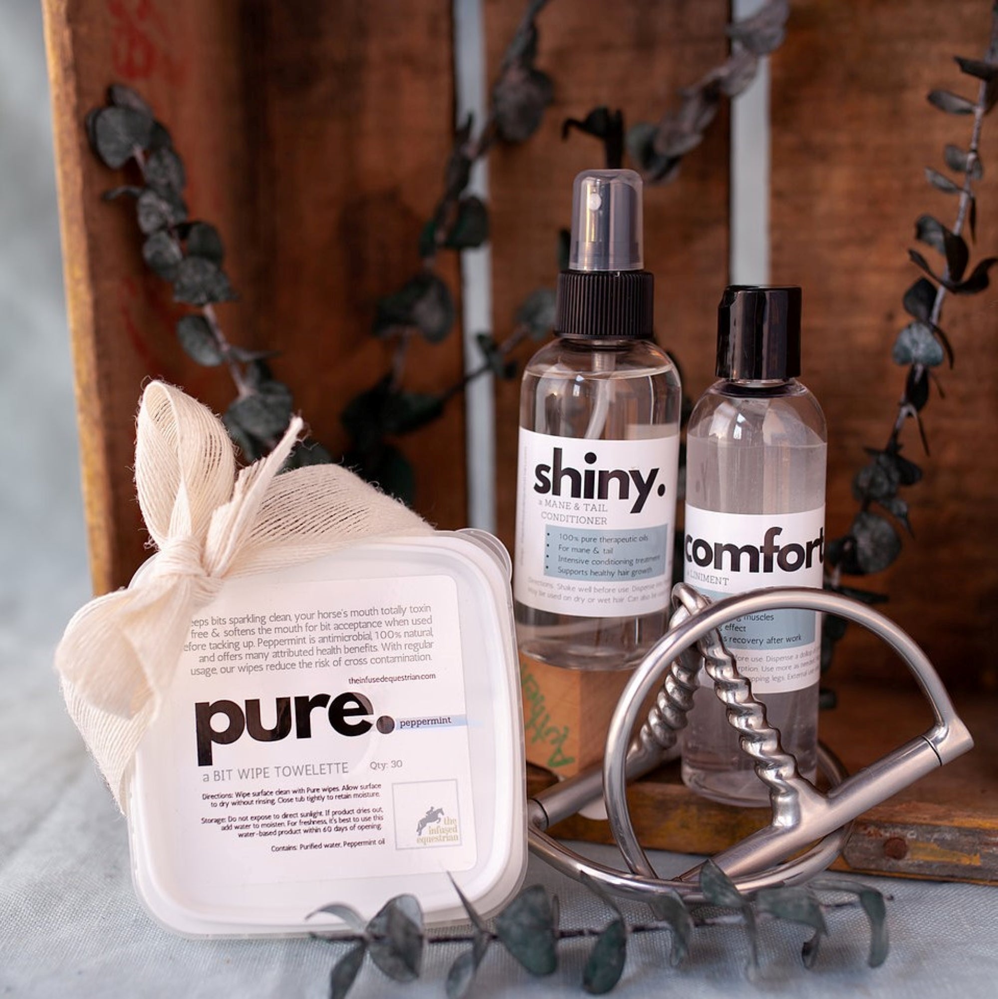 The Infused Equestrian show & go. A Gift Pack