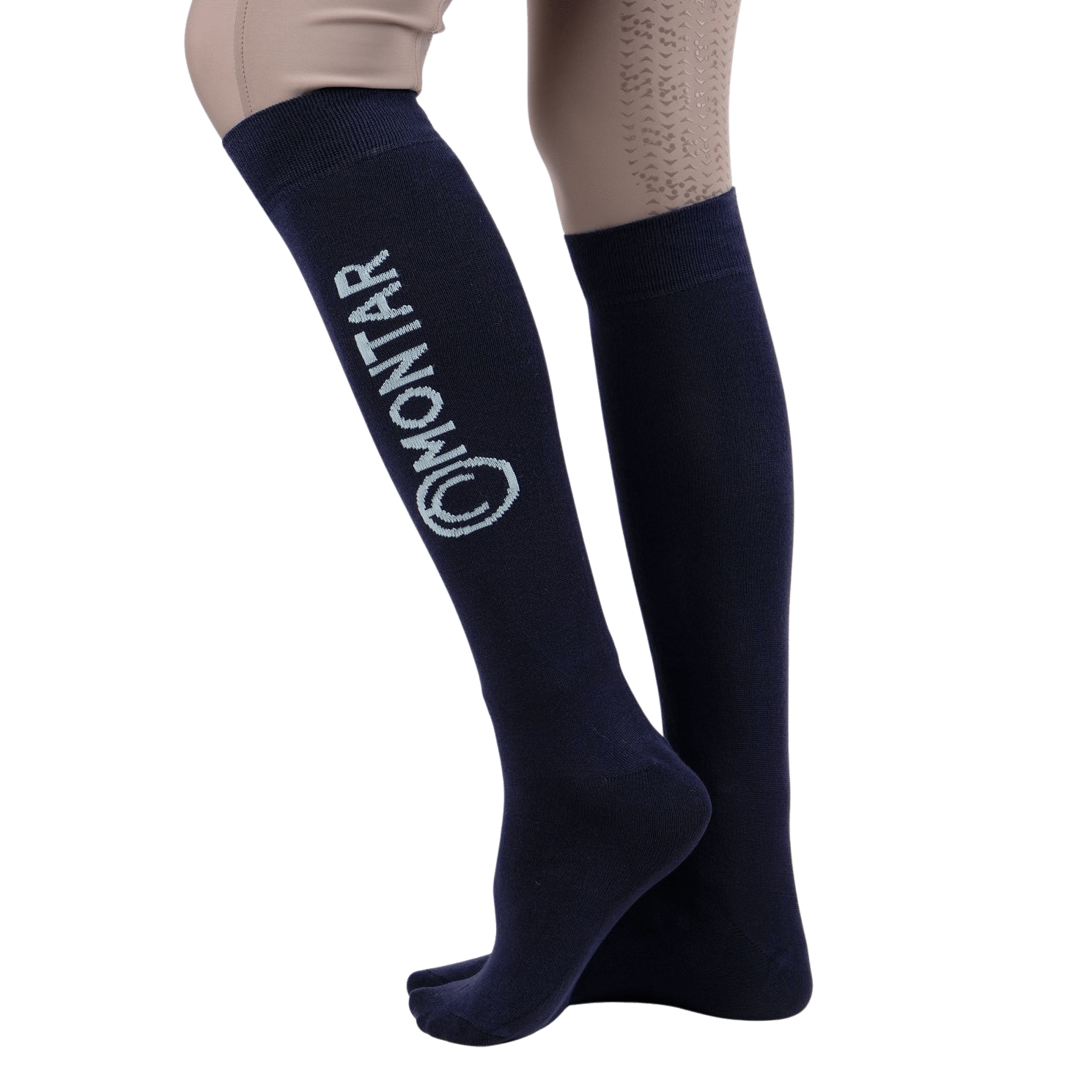 Montar Bamboo Knee Socks, Navy