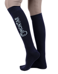Montar Bamboo Knee Socks, Navy