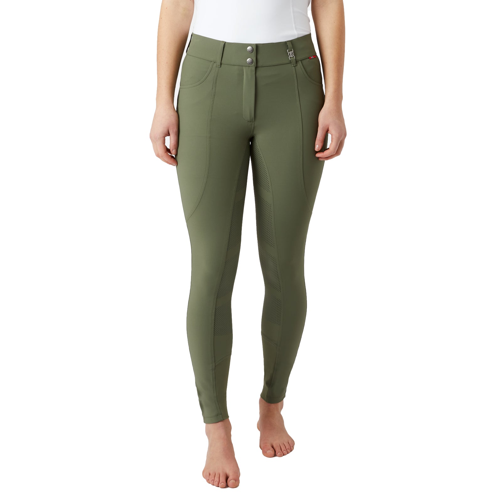 B Vertigo Davina Full Seat Breeches, Wild Grass Green