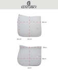 Kentucky Horsewear Saddle Pad Velvet Dressage, Purple