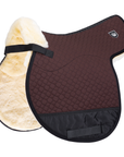 Werner Christ Special S Jump Saddle Pad, Brown/Natural