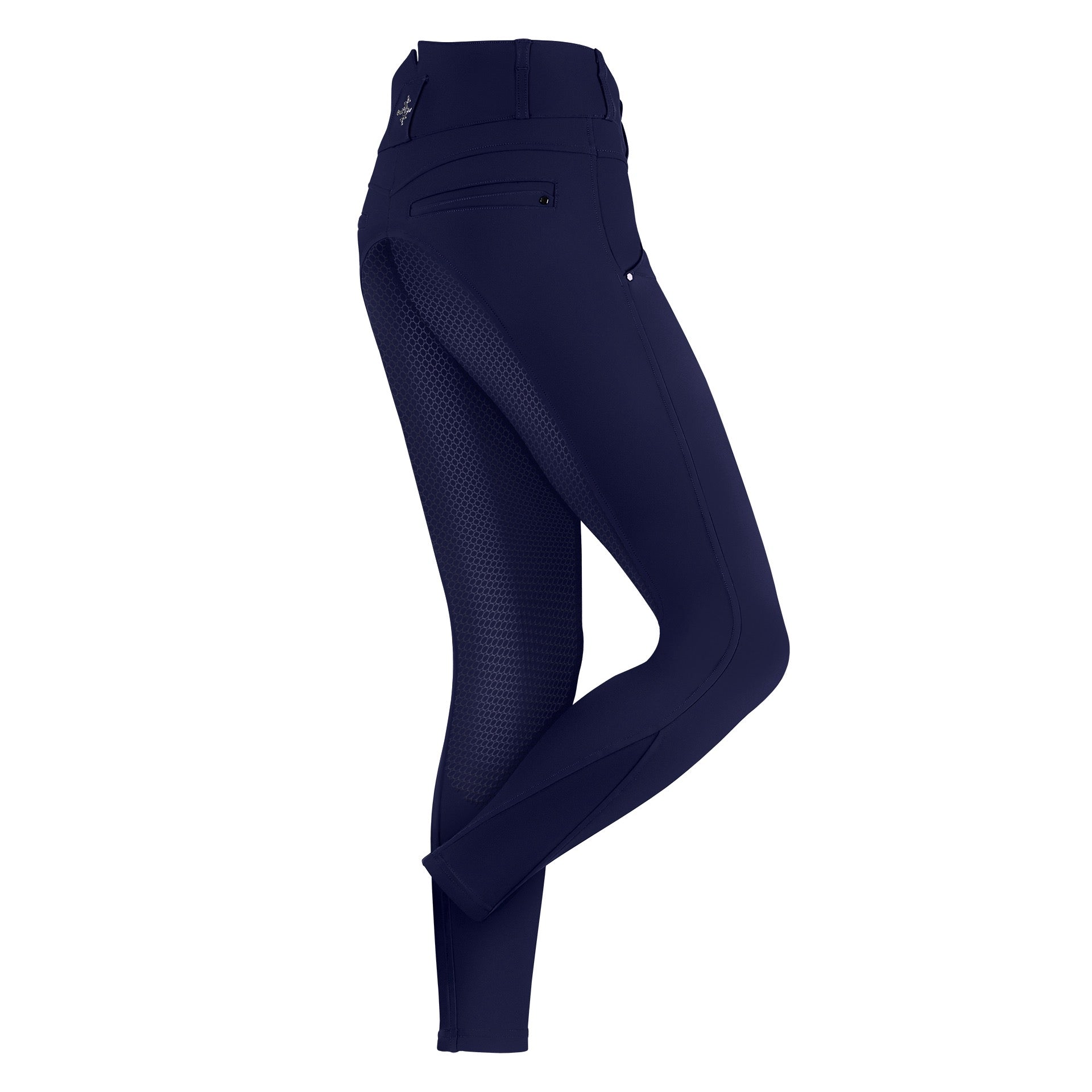 Fair Play VITA Ladies High Rise Full Seat Winter Breeches, Navy