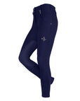 Fair Play VITA Ladies High Rise Full Seat Winter Breeches, Navy