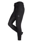 Fair Play VITA Ladies High Rise Knee Grip Winter Breeches, Black