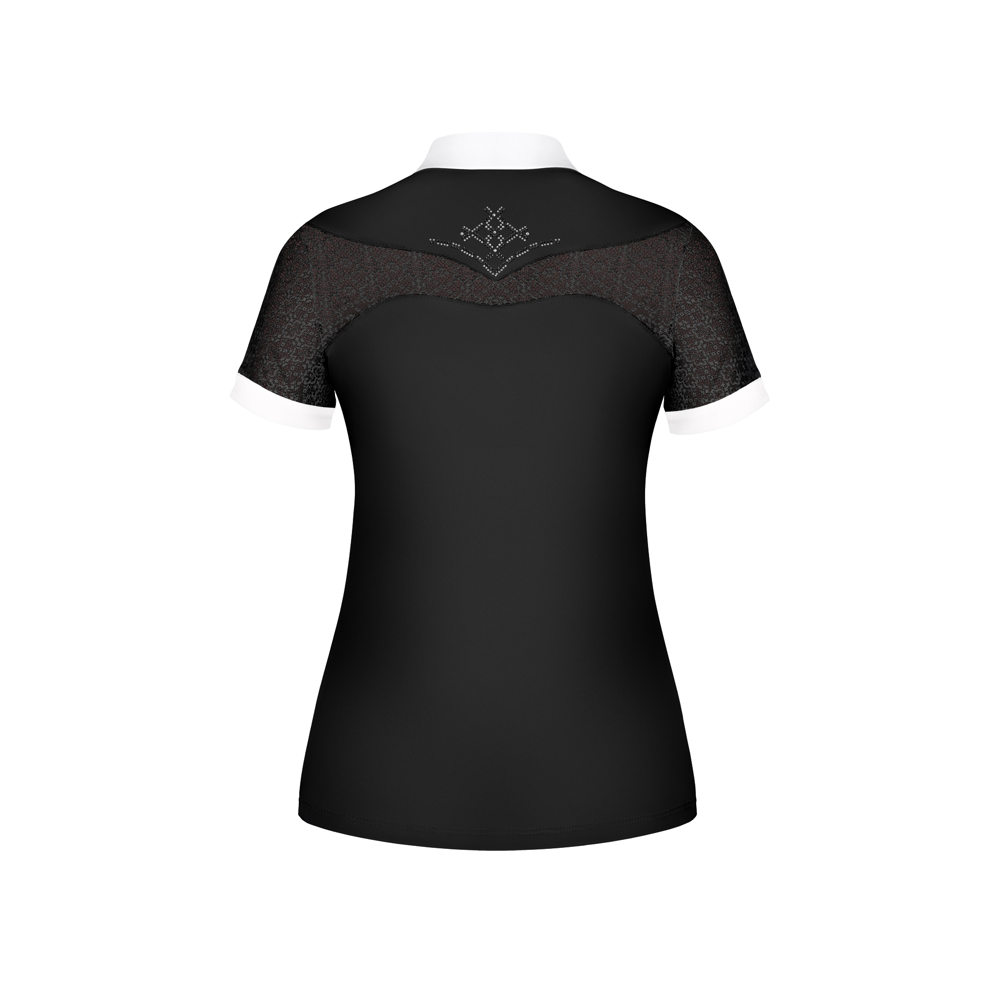 Fair Play Ladies Short Sleeve Competition Shirt ROZZIE, Black