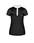 Fair Play Ladies Short Sleeve Competition Shirt ROZZIE, Black