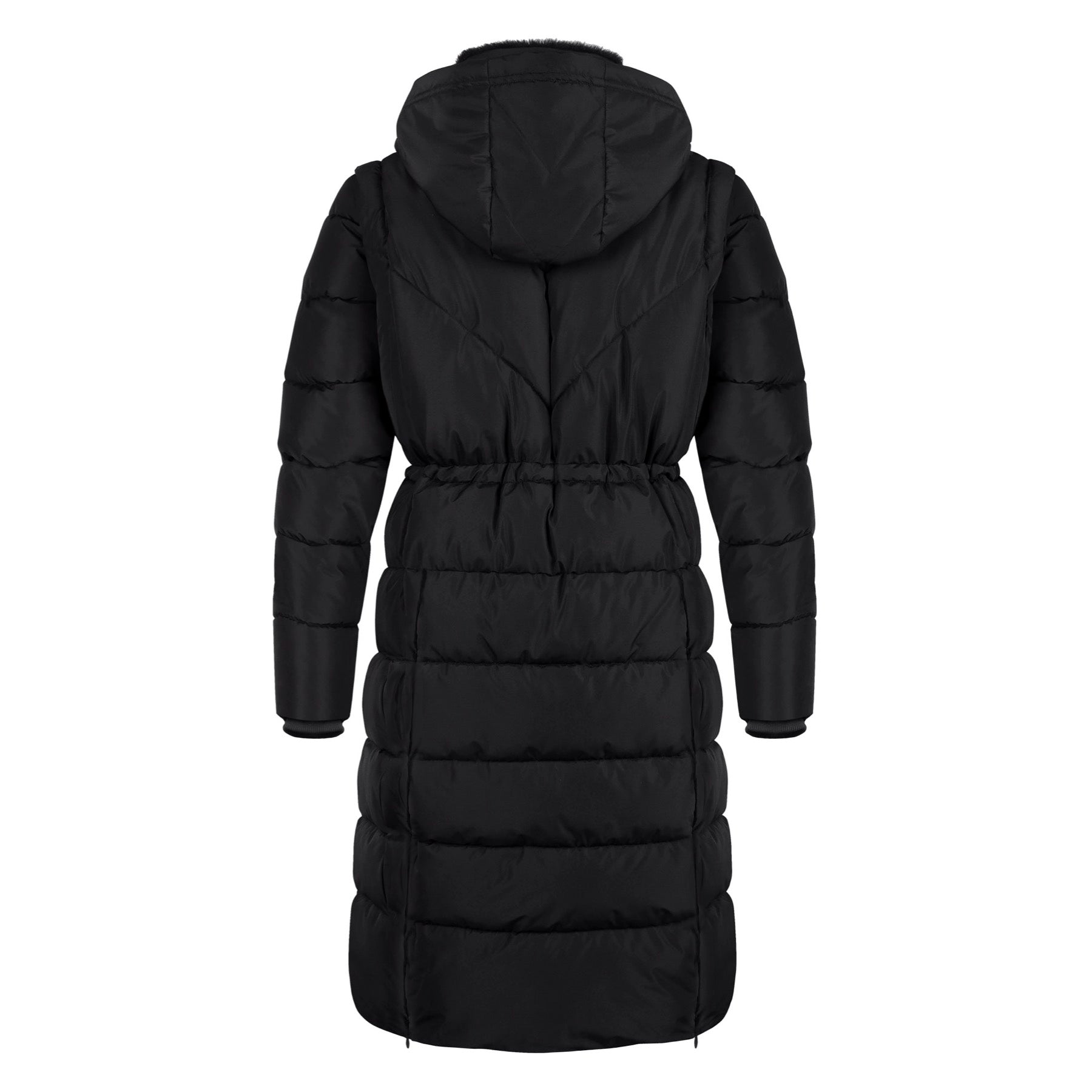 Fair Play Ladies Puffer Coat SIA, Black