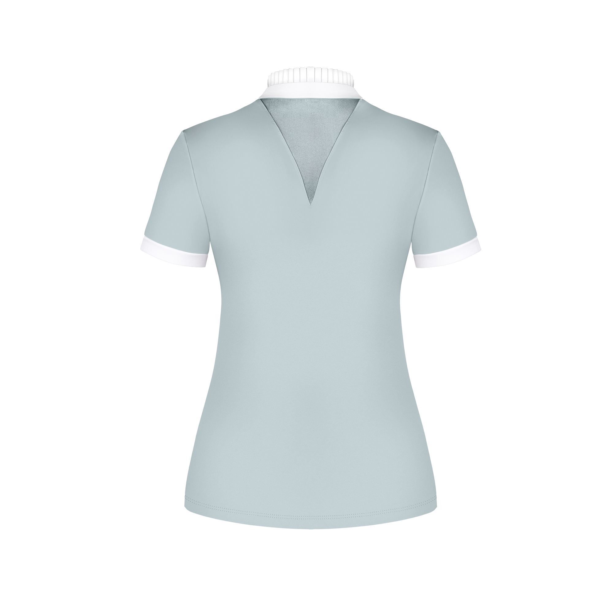 Fair Play Ladies Short Sleeve Competition Shirt SOPHIE, Ash Blue