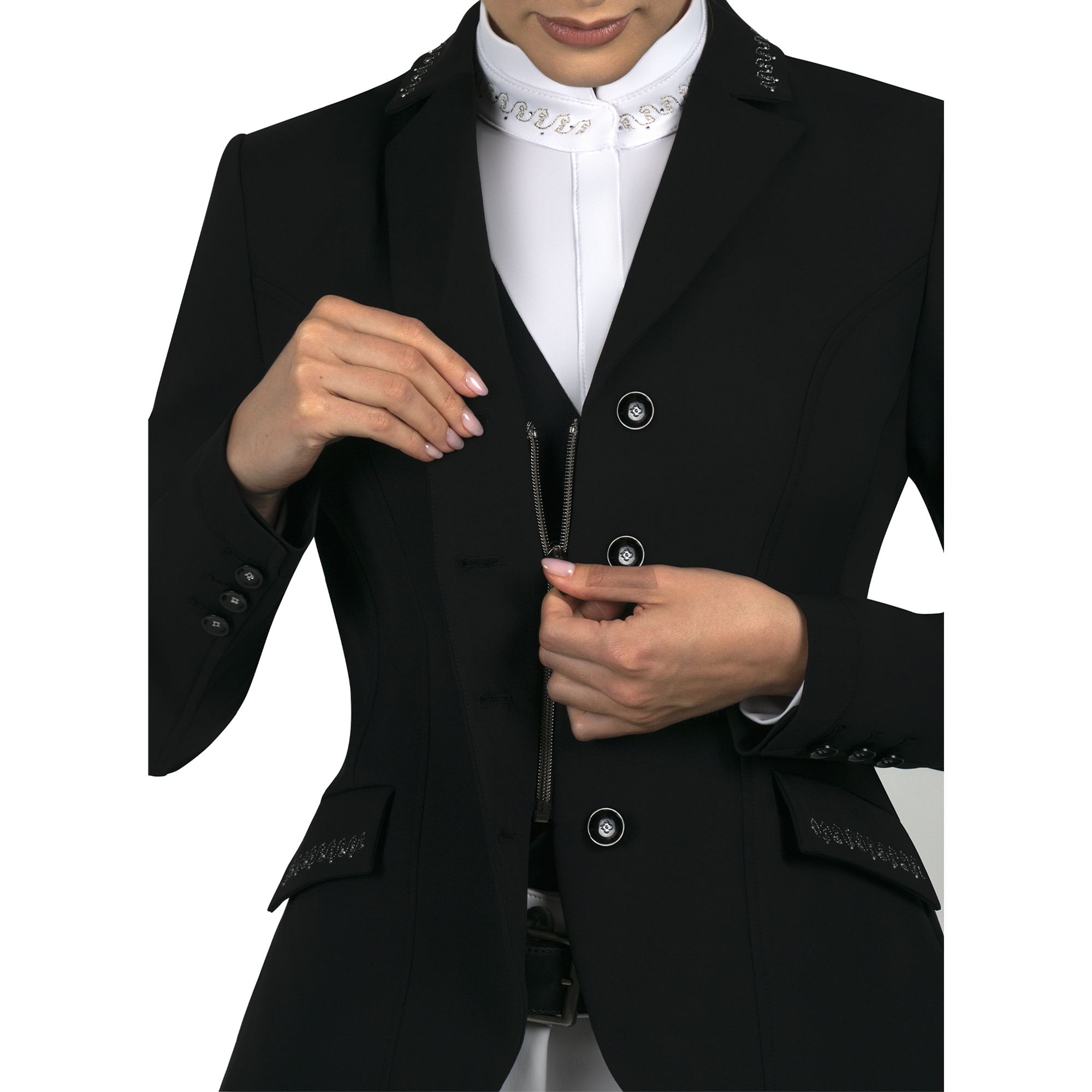 Fair Play Ladies Show Jacket JODIE, Black