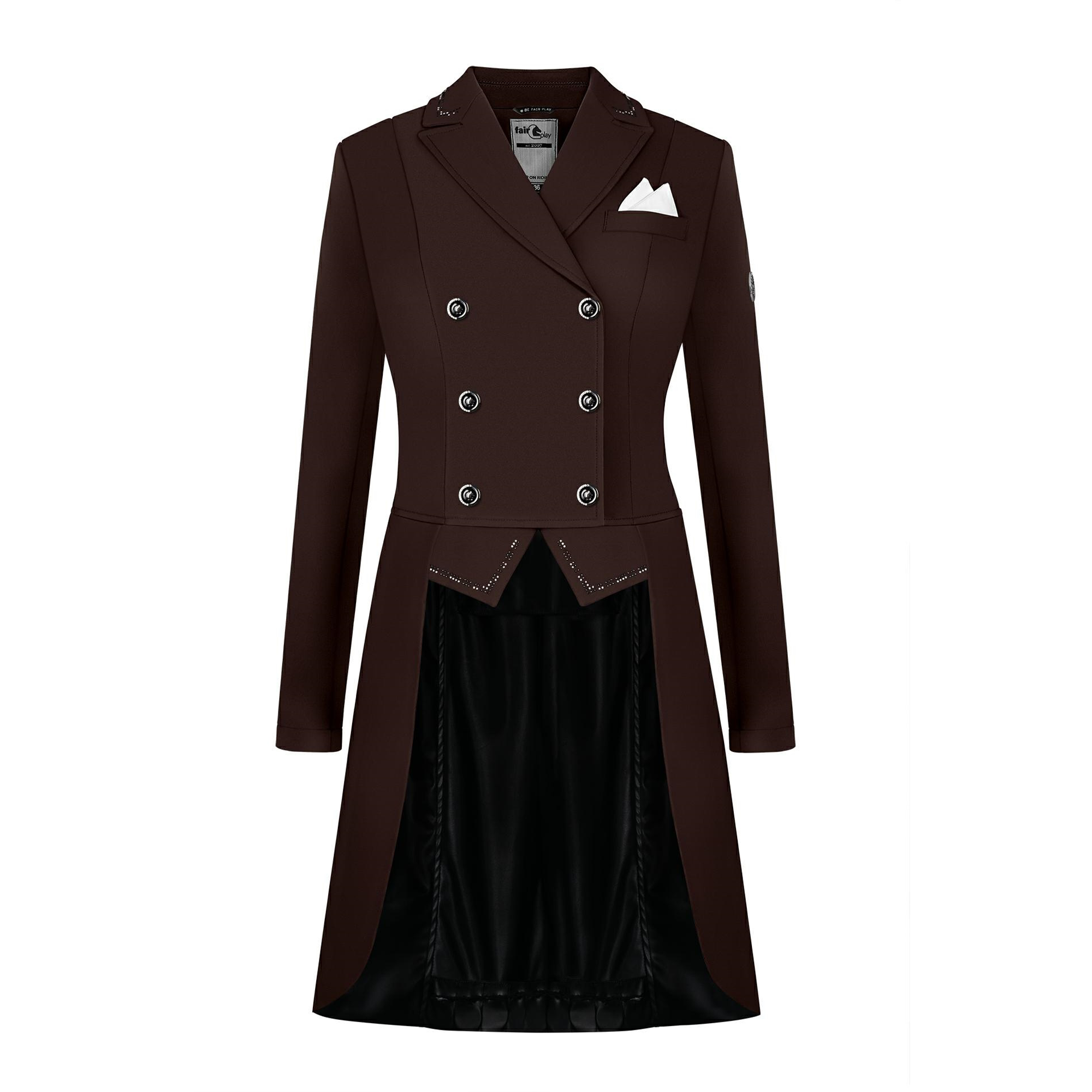 Fairplay Ladies Dressage Tailcoat NADINE, Brown