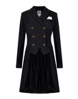 Fair Play Ladies Dressage Tailcoat NADINE Vintage Gold, Black