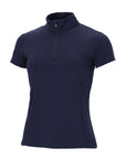 Schockemohle SPAsha Ladies Short Sleeve Training Shirt, Dark Navy
