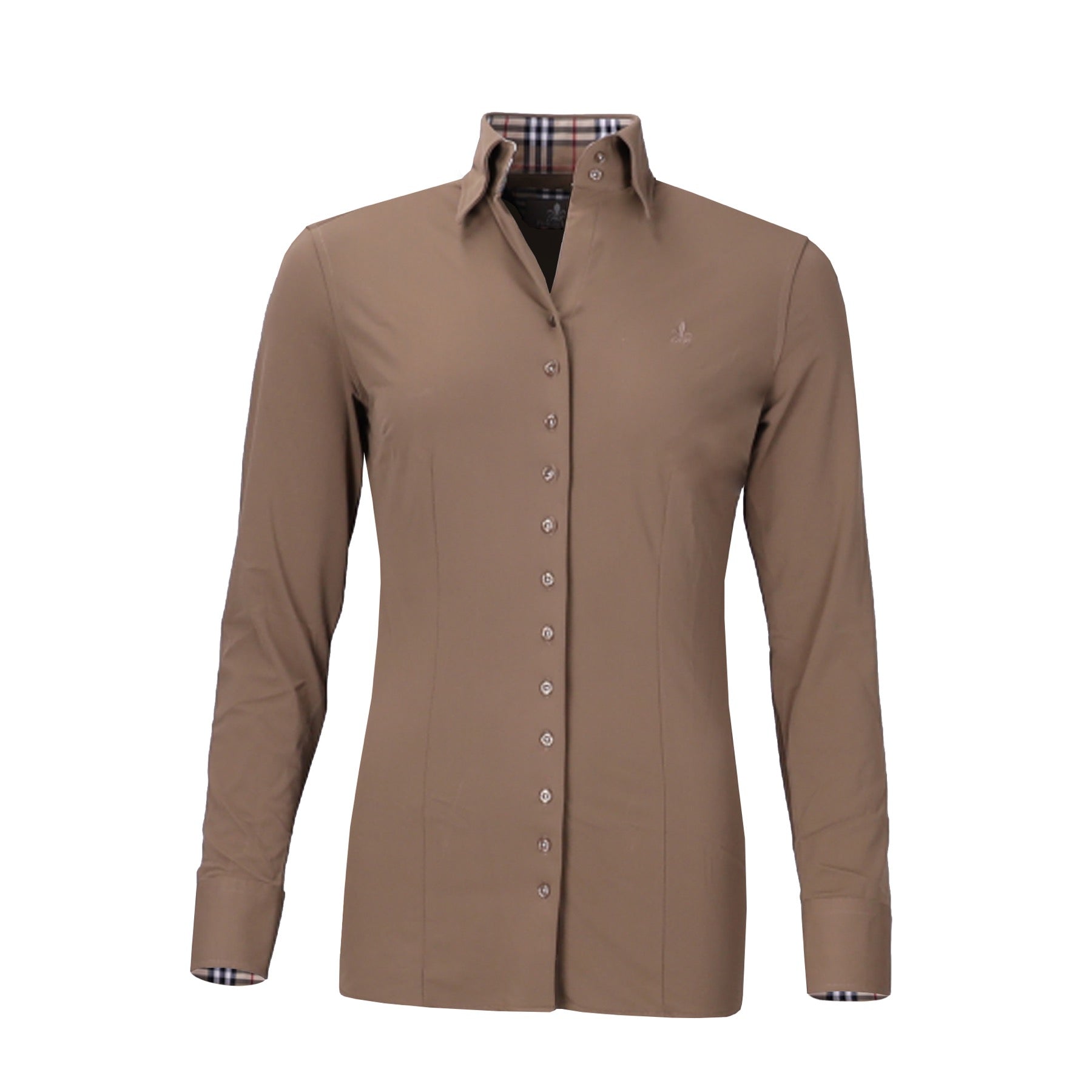 Fior da Liso Ladies Blouse Nova London B, Beige