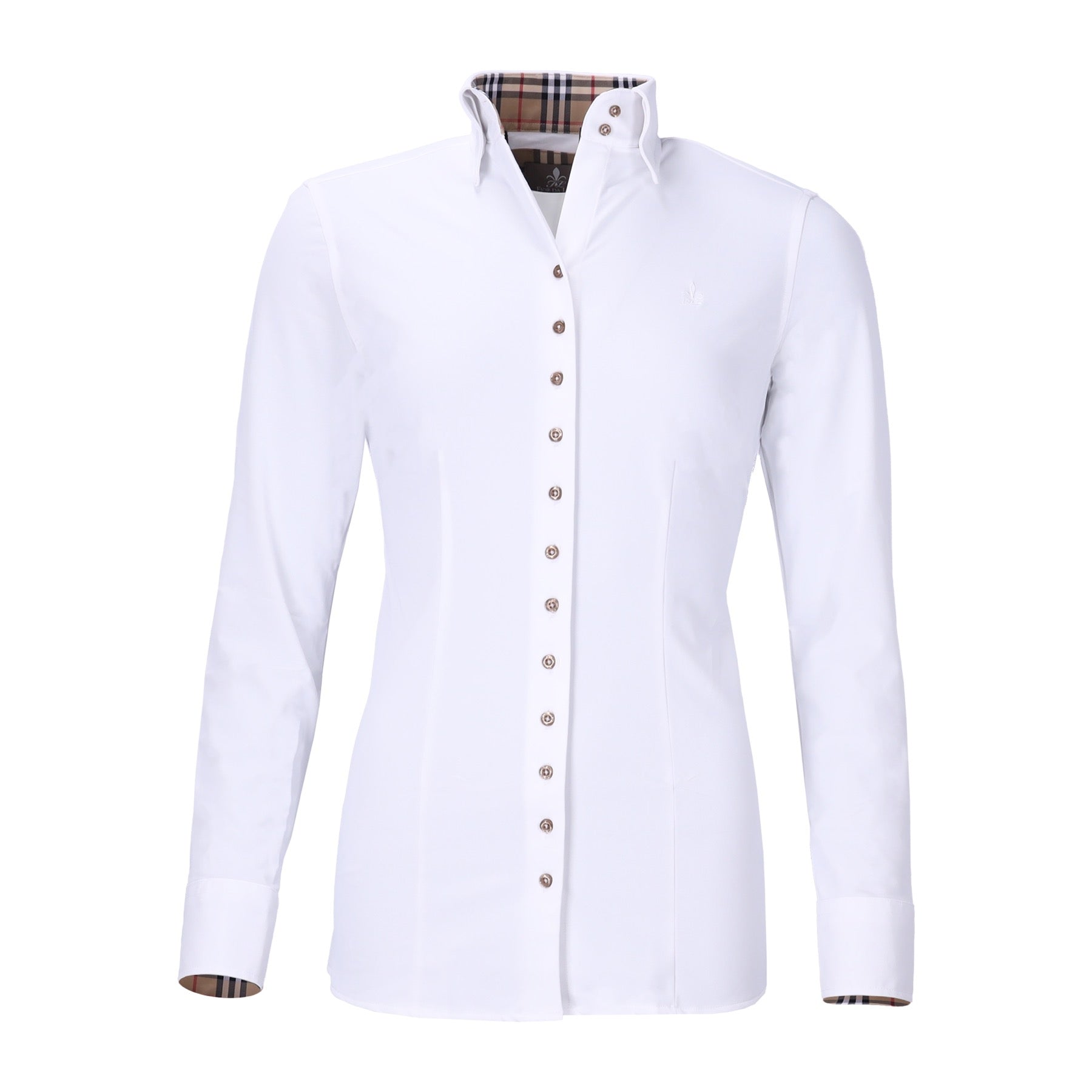 Fior da Liso Ladies Blouse Nova London B, White