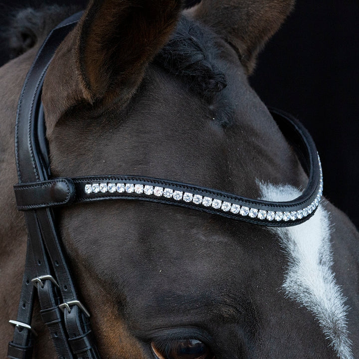 Schockemohle Charleston Bridle, Black/Silver