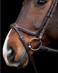 Schockemohle Ancona Bridle, Espresso/Silver