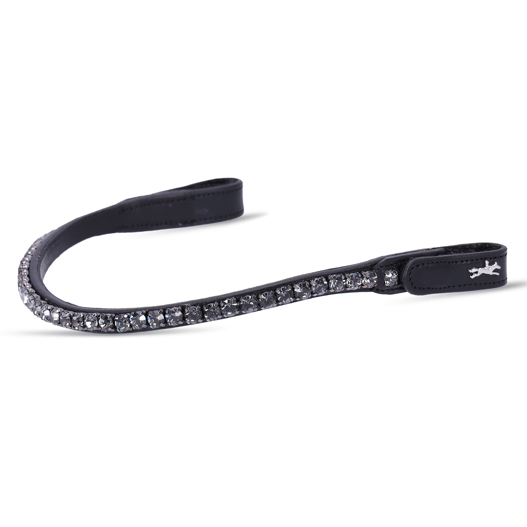 Schockemohle Siena Snap On Browband, Black/Night