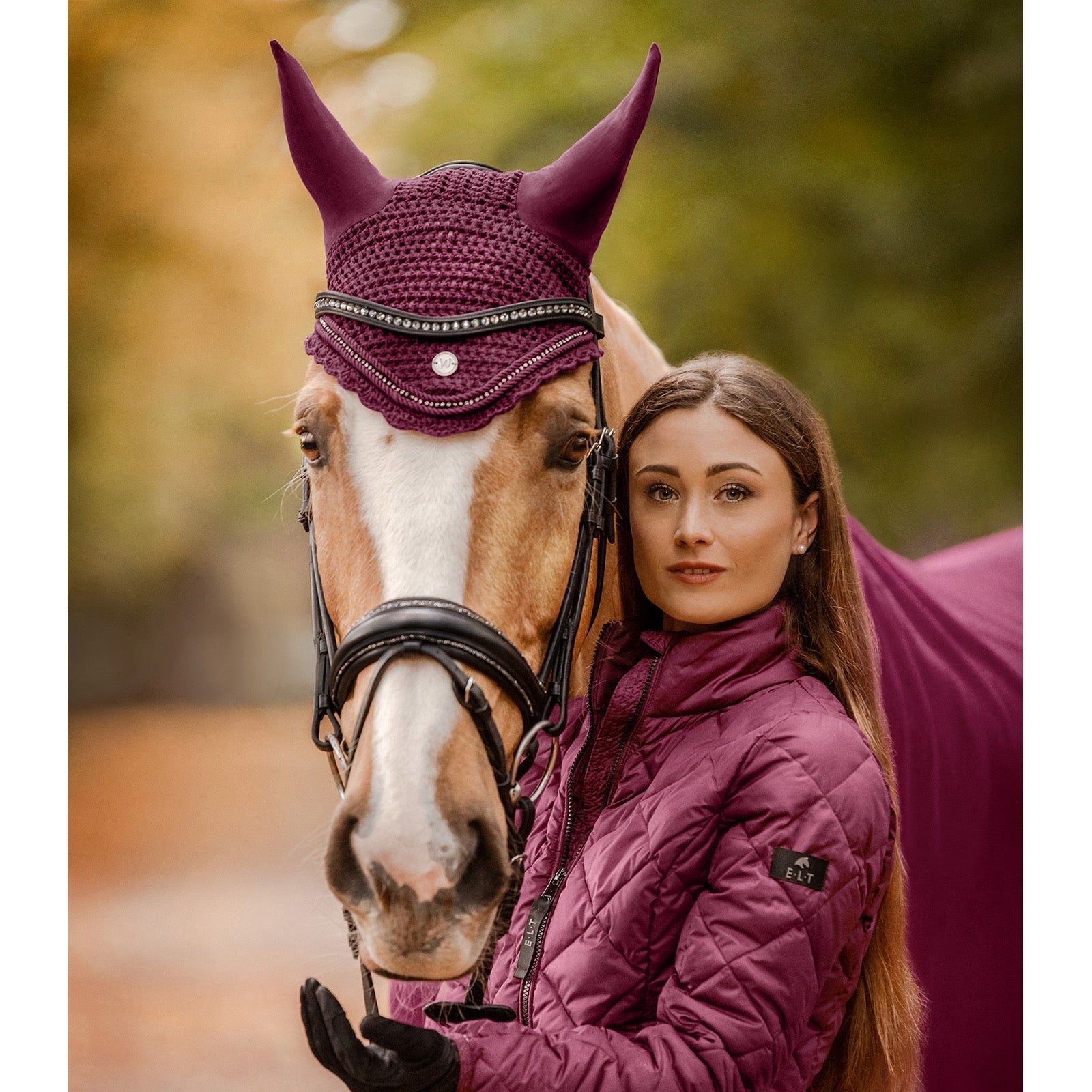 Waldhausen Nepal Fly Veil, Burgundy Red