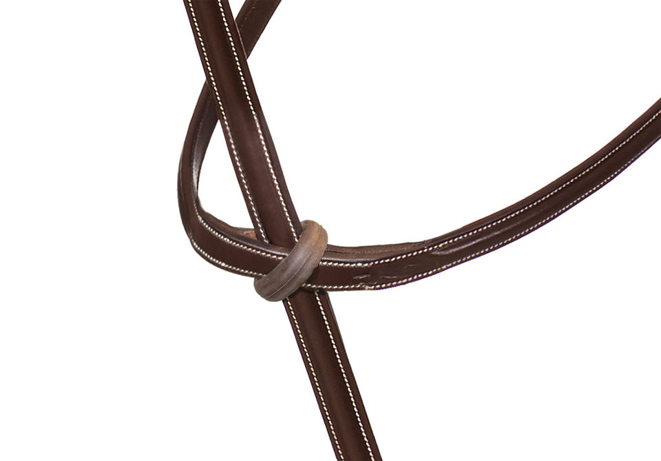 Schockemohle Santa Clara Select Breastplate, Espresso/Cream/Silver