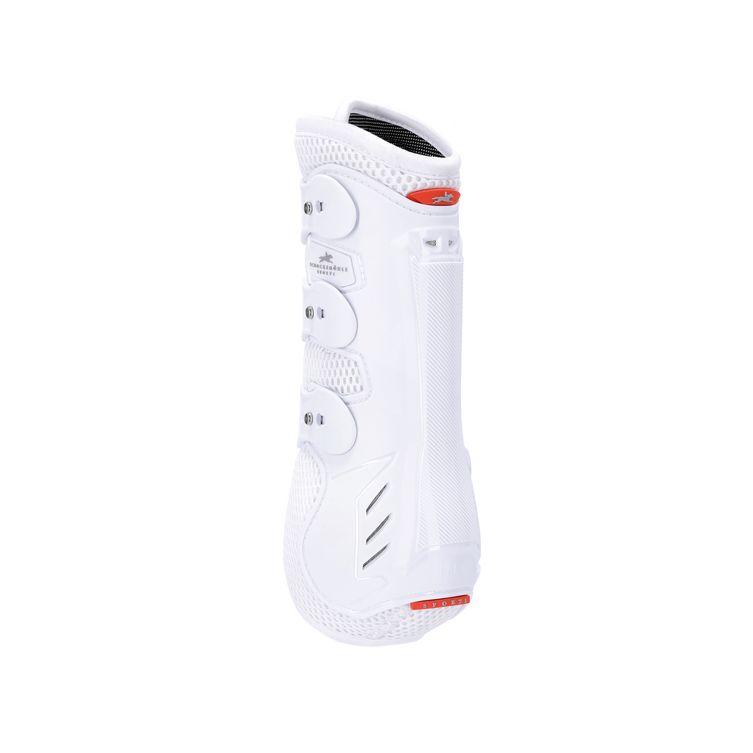 Schockemohle Air Flow Dressage Front Boots, White