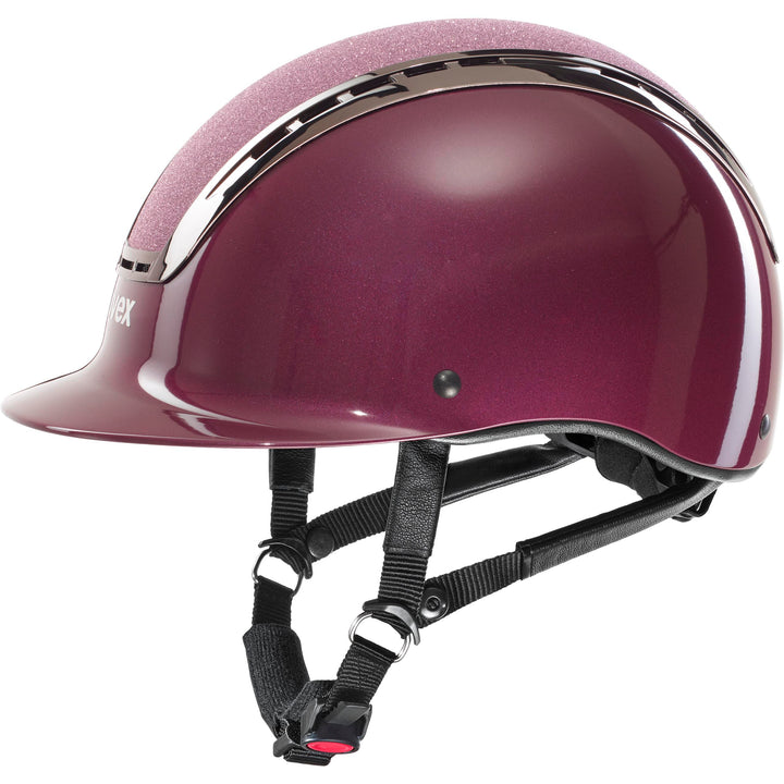 Uvex Suxxeed Blaze Helmet, Burgundy Shiny