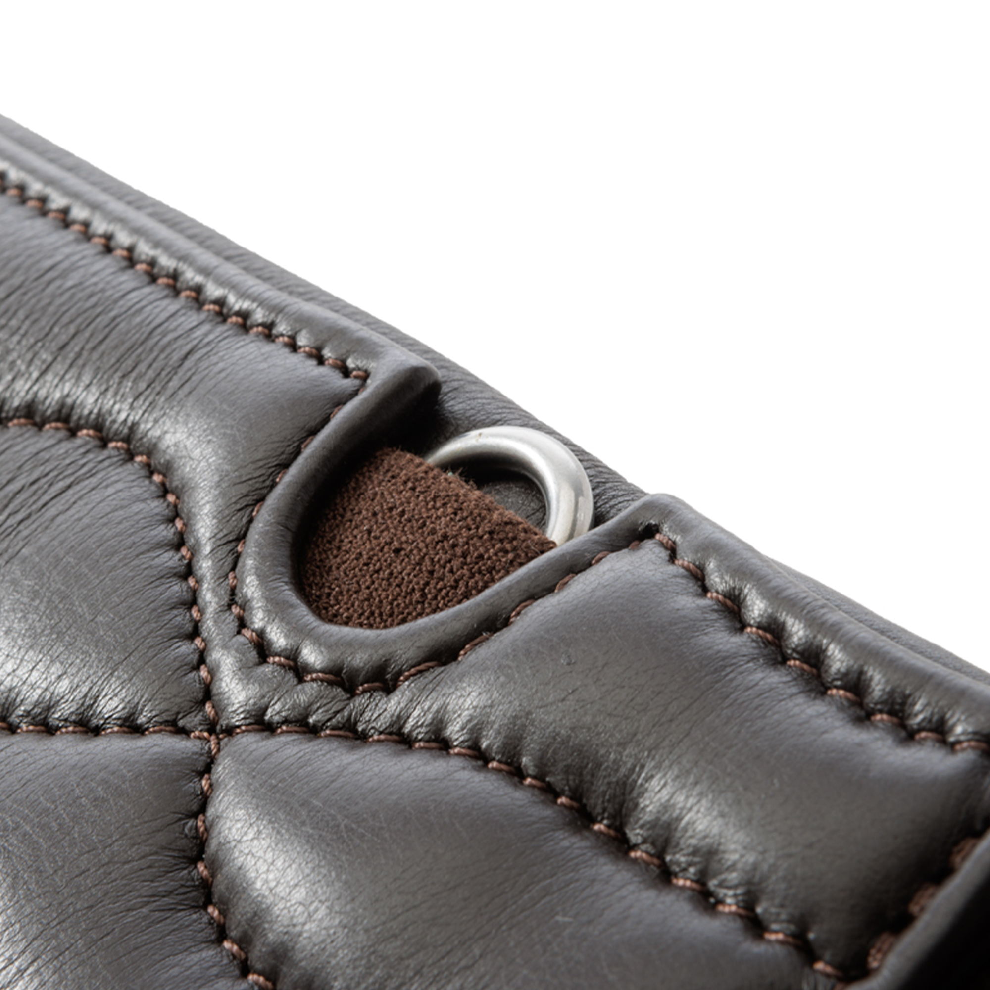 Kavalkade Leather Girth &quot;Comfort&quot; with Elastic, Brown