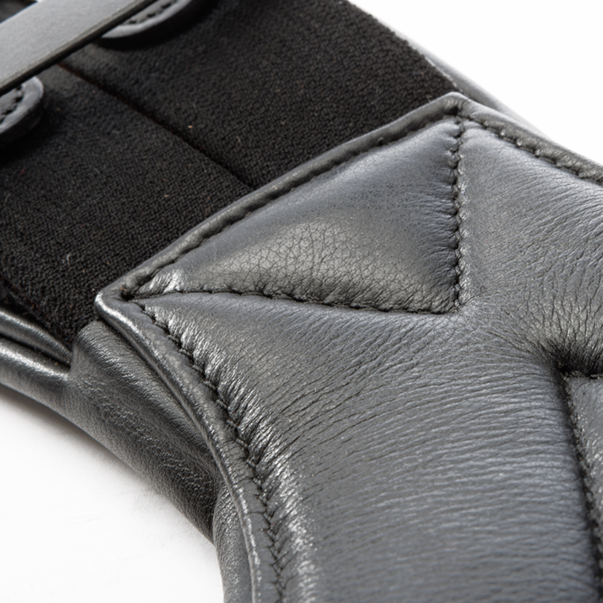 Kavalkade Soft Leather Short Girth &quot;Comfort&quot; with Elastic, Black