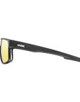 UVEX LGL 51 Sunglasses, Mirror Red Lens