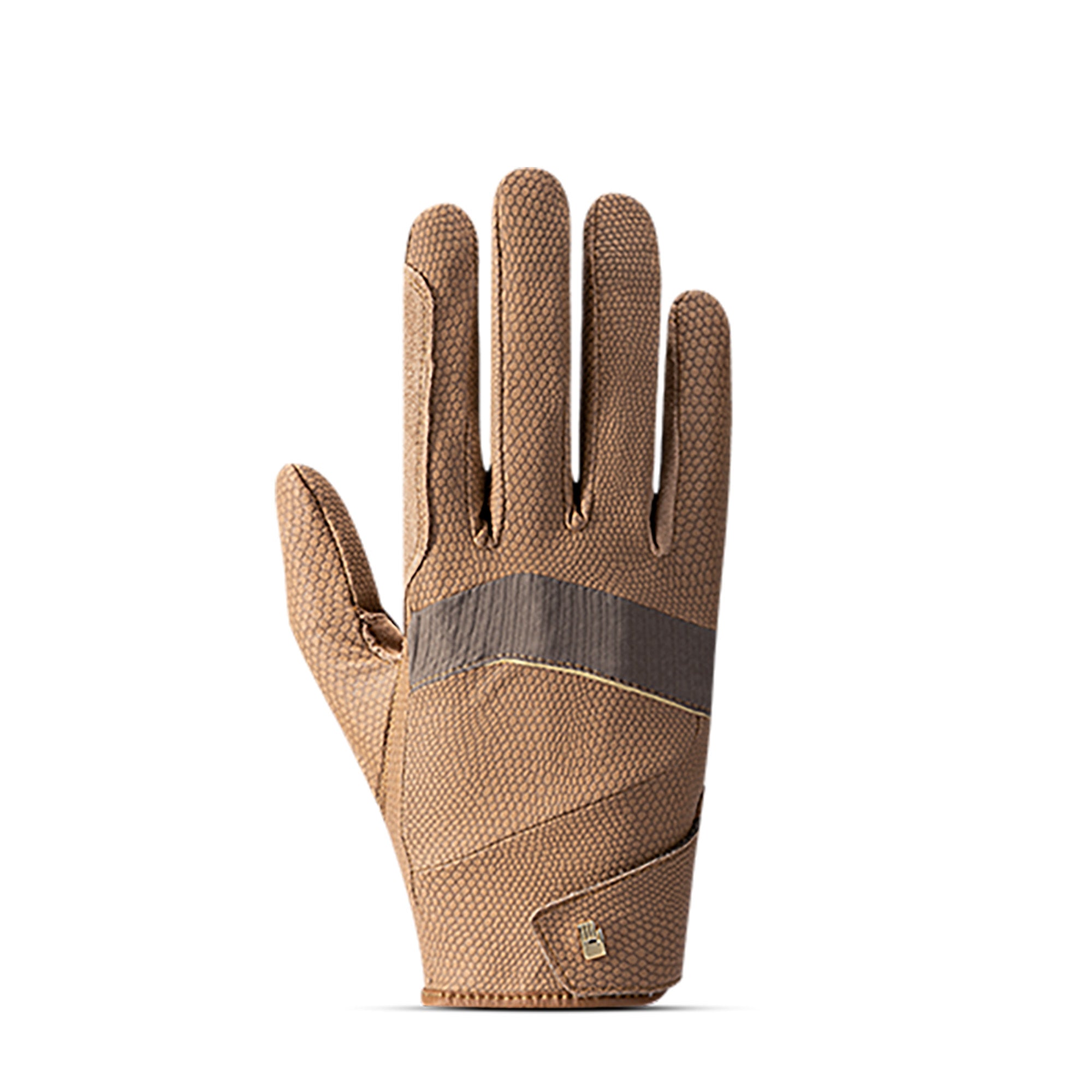 Roeckl MANECARESS Riding Gloves - Unisex, Caramel