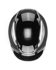 UVEX Exxeed Shiny Chrome Helmet, Black Glossy